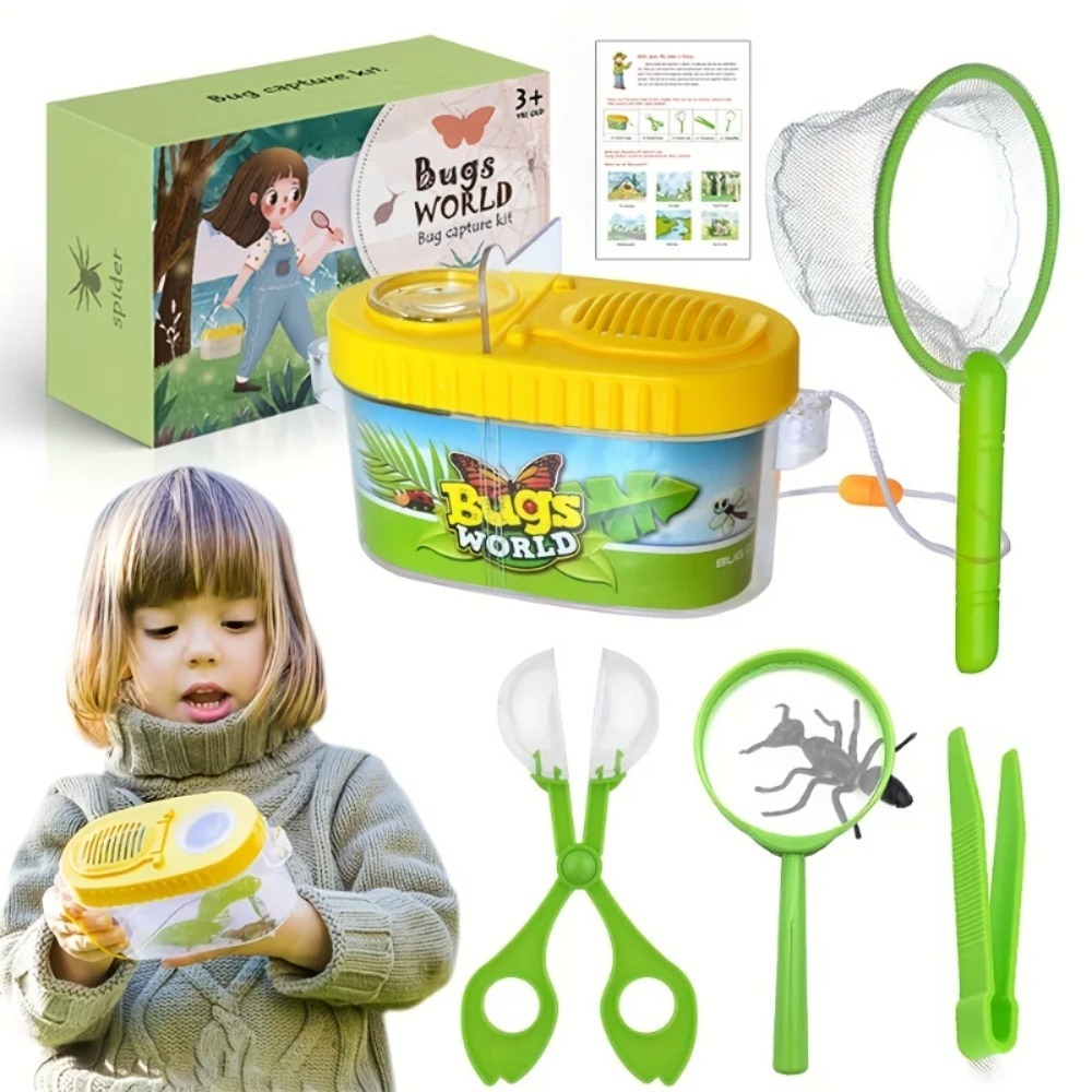 Outdoor Adventure Kit For Kids - Kit Explorer anak, Kit berkemah petualangan