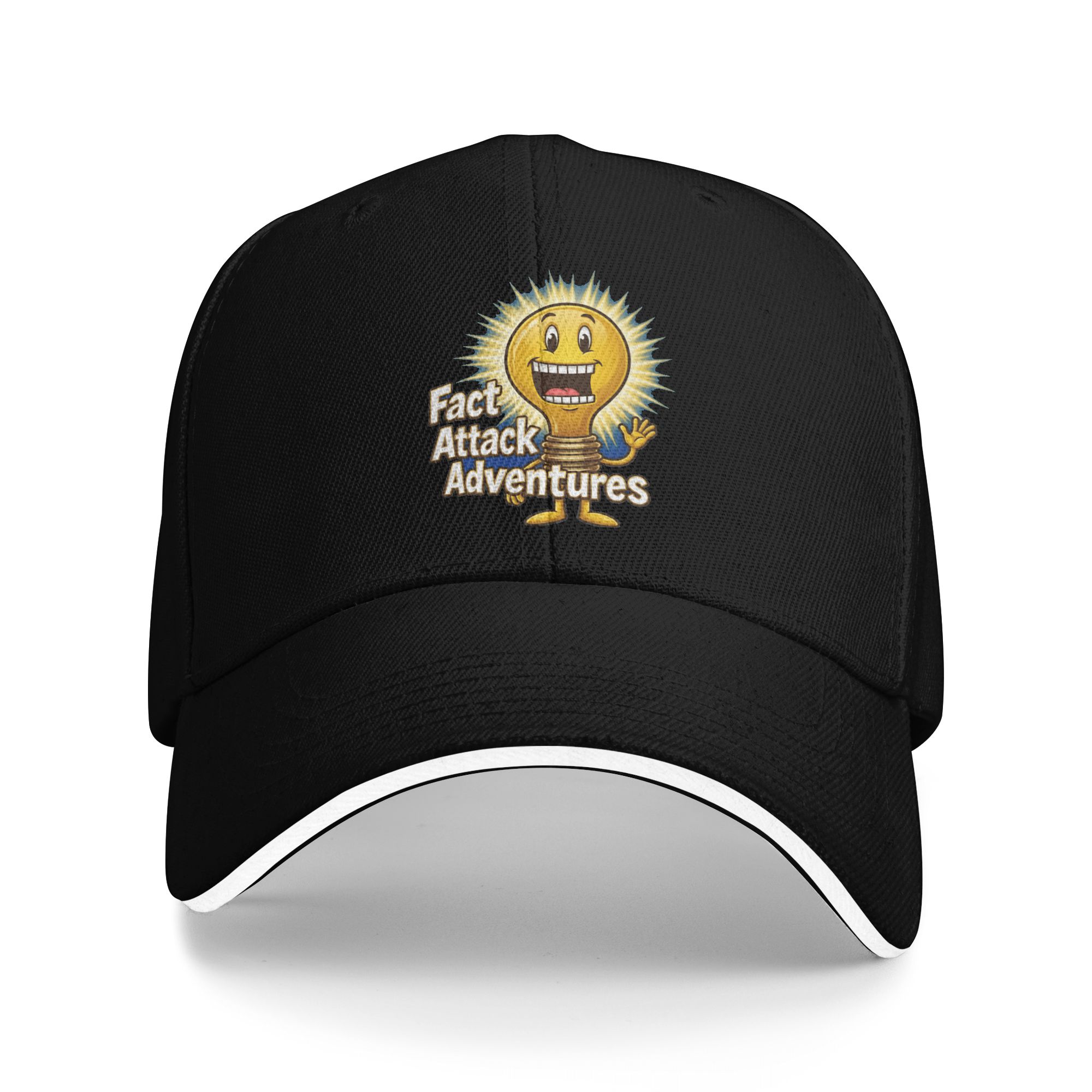 Outdoor Adventure Outfit - Topi Baseball Uniseks dengan Desain Unik