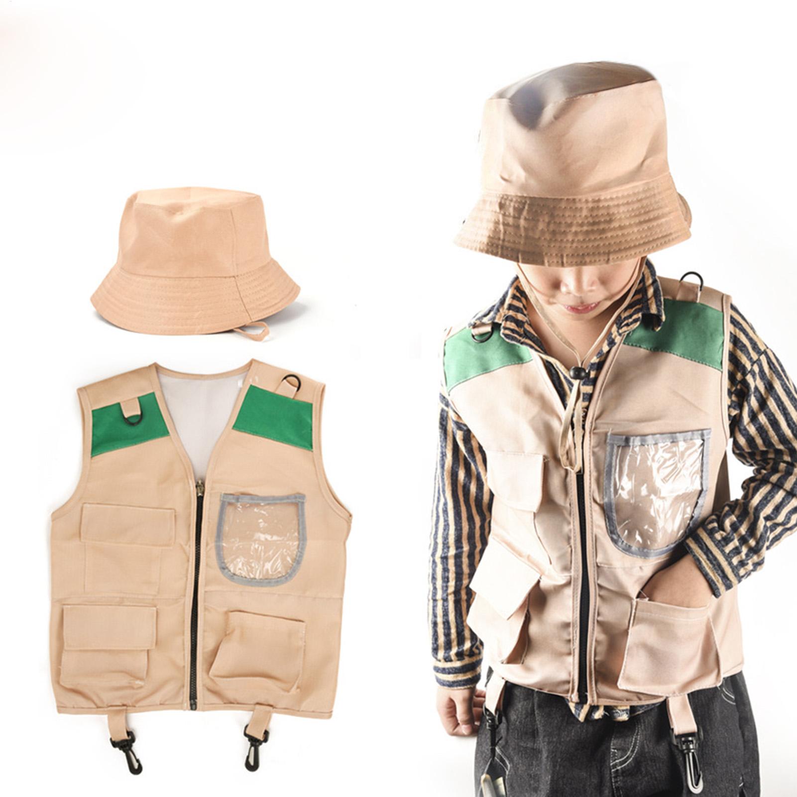 Set Kostum Topi dan Rompi Petu - Outdoor Adventure Kit For Kids ulasan dan harga